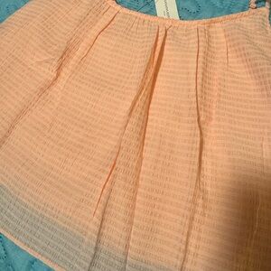 Banana Republic Light Coral Mini Skirt